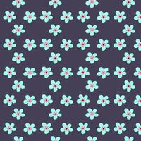 Ditsy print. Seamless. Floral pattern with small flowers. Elegant Colorful floral pattern for background, texture, fabric, wallpaper, wrapping paper, textile, clothing, print or others. vector