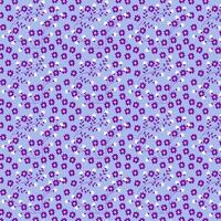Ditsy print. Seamless. Floral pattern with small flowers. Elegant Colorful floral pattern for background, texture, fabric, wallpaper, wrapping paper, textile, clothing, print or others. vector