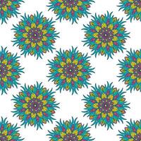 Seamless pattern. Vintage decorative elements. Hand drawn background, vector