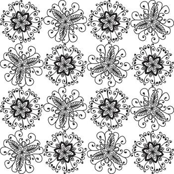 tintes de romance sin costura patrón, resumen sin costura patrón, sin costura modelo. vector