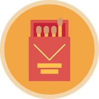 Match Box Flat Multi Circle Icon vector