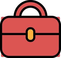 a suitcase for travel the suitcase is open and has a lock on it vector