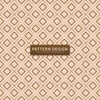 Minimalist square pattern background design vector