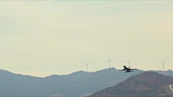 Turkish Air Force F-16 Soloturk Flight at the Aviation Show Footage. video