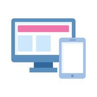 Premium of Responsive Design isometric style, editable icon vector