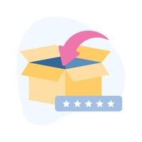 Tracking Code icon. Flat design style from logistics delivery icon. illustration vector