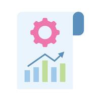 Check this amazing icon of data analysis in trendy style, premium of data analytics vector