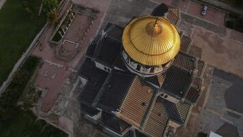 Vladimir kathedraal Bij zonsondergang. UNESCO wereld erfgoed plaats. Krim. dar visie video