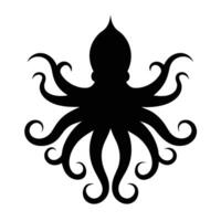 pulpo tatuaje archivo ilustración vector