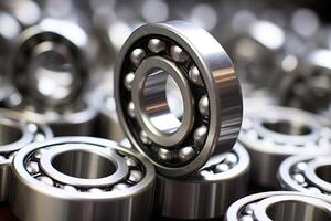 Gears and ball stainless steel bearings photo