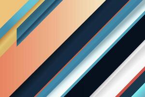 Vibrant Multicolored Diagonal Background vector