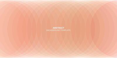 Abstract monochromatic of peach tones, pink and beige circle shapes overlap transparency background illustration. vector