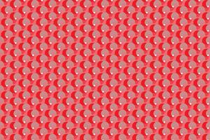 ilustración patrón, resumen geométrico estilo. repitiendo de resumen multicolor de rojo flor en blanco antecedentes. vector