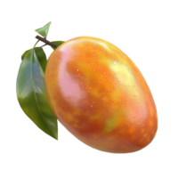 mango geïsoleerd fruit Aan transparant achtergrond ai -generatief png