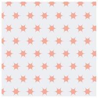 Flat floral pattern Design in peach tones vector