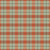 Tartan plaid pattern with texture and summer color. vector