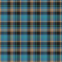 Tartan plaid pattern with texture and summer color. vector