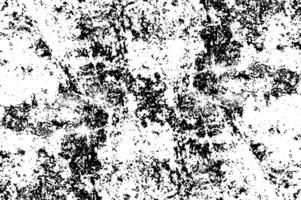 Black and white distressed grunge overlay texture . Abstract pattern of monochrome dirty pattern with ink spots, cracks, stains creative design. vector