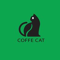 logo de un café tienda marca vector