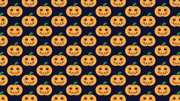Halloween pattern with pumpkins. happy halloween pumpkin pattern. vector
