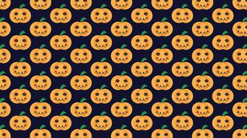 Víspera de Todos los Santos modelo con calabazas contento Víspera de Todos los Santos calabaza modelo. vector