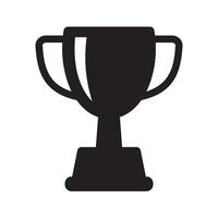 Trophy icon. Trophy cup, winner cup, victory cup icon. Reward symbol sign for web and mobile. vector