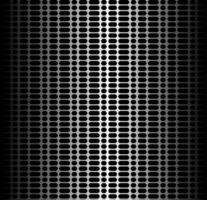 Abstract geometric pattern in the form of a metal lattice on a black background vector