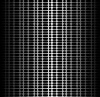 resumen geométrico modelo en el formar de un metal enrejado en un negro antecedentes vector