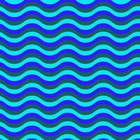 Abstract background in the form of a pattern of wavy lines of different colors vector