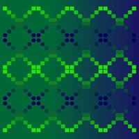 Green gradient background with abstract blue geometric pattern vector