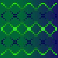 Green gradient background with abstract blue geometric pattern vector