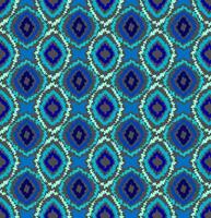 Seamless texture in the form of a beautiful abstract pattern of blue color vector