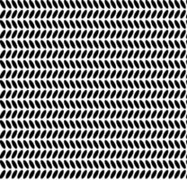 Geometric seamless texture in the form of a pattern of black ovals on a white background vector