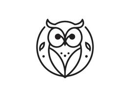 Owl logo Design vector