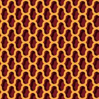 Lattice orange seamless pattern on burgundy background. Pattern for background and packaging vector