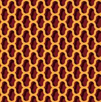 Lattice orange seamless pattern on burgundy background. Pattern for background and packaging vector