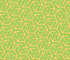 Green yellow geometric pattern. Abstract seamless pattern for packaging and background vector