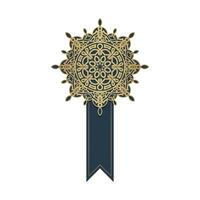 Luxury mandala decorative banner vector