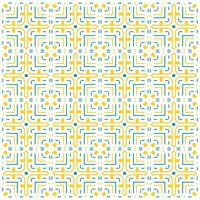 Colorful abstract geometric pattern design vector