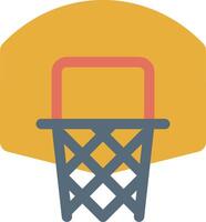 icono de aro de baloncesto vector