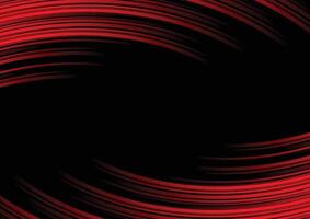 Abstract red line and black background for business card, cover, banner, flyer. illustration vector