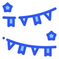 gift box icon in bluetone style vector