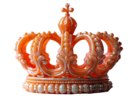 crown icon, 3d illustration design, generate ai png