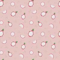 summer sale banner pattern with tropical fruits vector