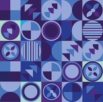 Premium Amazing Abstract Bauhaus pattern Design vector