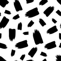 Seamless Pattern with hand drawn scribble smears vector