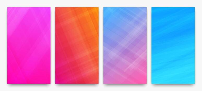 moderno vistoso degradado antecedentes con líneas vector