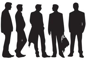 Man Walking Silhouette illustration vector