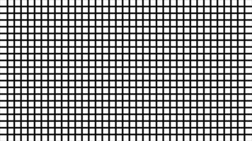 Black and white grid pattern. Monochromatic square grid. Abstract checkerboard design with equal squares. Simple design. Geometric background, digital wallpaper. Optical illusion. Rhythm and balance vector