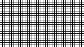 Black and white grid pattern. Monochromatic square grid. Abstract checkerboard design with equal squares. Simple design. Geometric background, digital wallpaper. Optical illusion. Rhythm and balance vector